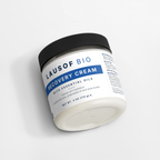 LAUSOF BIO Recovery Cream — cooling aloe and shea body cream jar, 4 oz, alternate angle