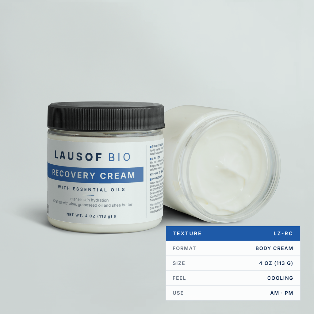Recovery Cream — Texture and spec sheet